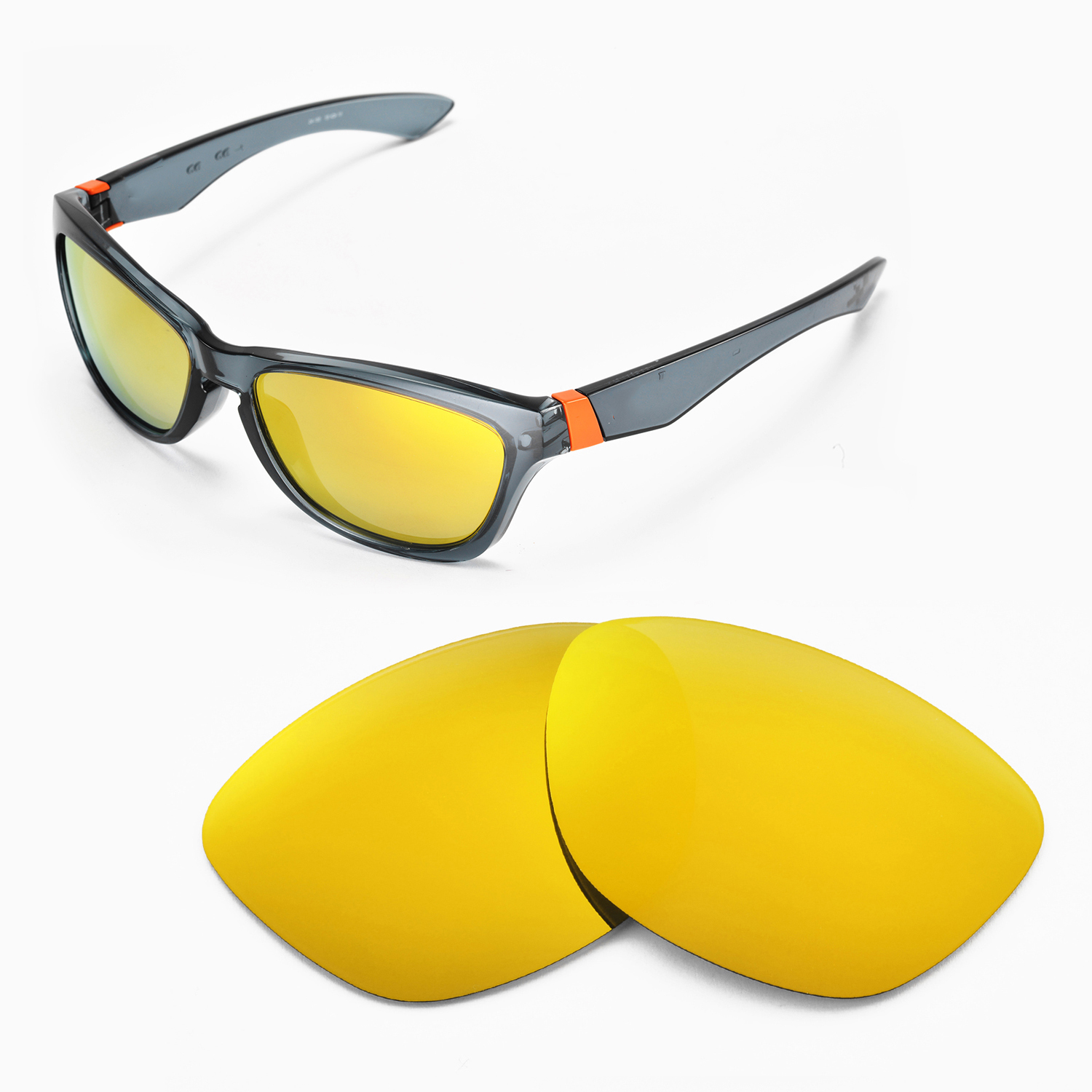 Walleva Replacement Lenses for Oakley Jupiter Sunglasses Multiple